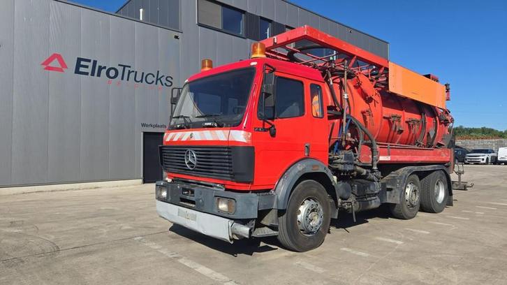 Mercedes-Benz SK 2435 (15.000 L / V8 AVEC 2X TURBO / BOITE M, Auto's, Vrachtwagens, Bedrijf, Te koop, ABS, Open dak, Mercedes-Benz