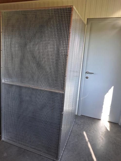 33  ALUMINIUM STANDAARDPANELEN . ( NIEUW ), Dieren en Toebehoren, Vogels | Hokken en Kooien, Zo goed als nieuw, Volière, Aluminium