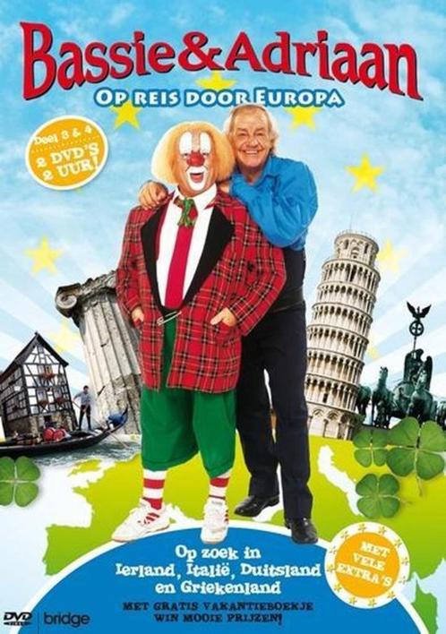 Bassie en Adriaan - Op Reis door Europa (Deel 3 en 4), CD & DVD, DVD | Enfants & Jeunesse, Enlèvement ou Envoi