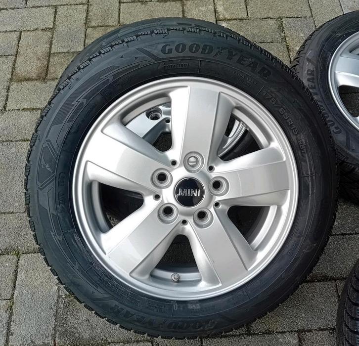 Winterbanden velgen Mini One Cooper 5X112 TPMS 15inch 8mm ❄️, Auto diversen, Tuning en Styling, Ophalen
