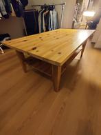 Salontafel in grenen, Ophalen, 100 tot 150 cm, Salontafel, 50 tot 100 cm