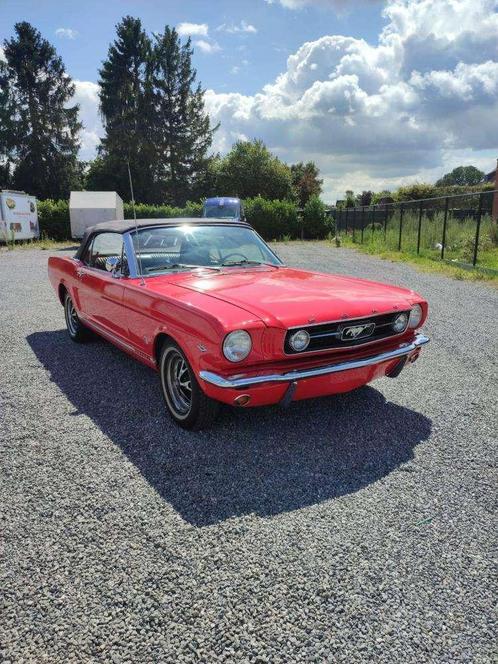 Ford Mustang gt (bj 1966), Auto's, Oldtimers, Bedrijf, Te koop, Ford, Benzine, Overige carrosserie, Handgeschakeld, Rood