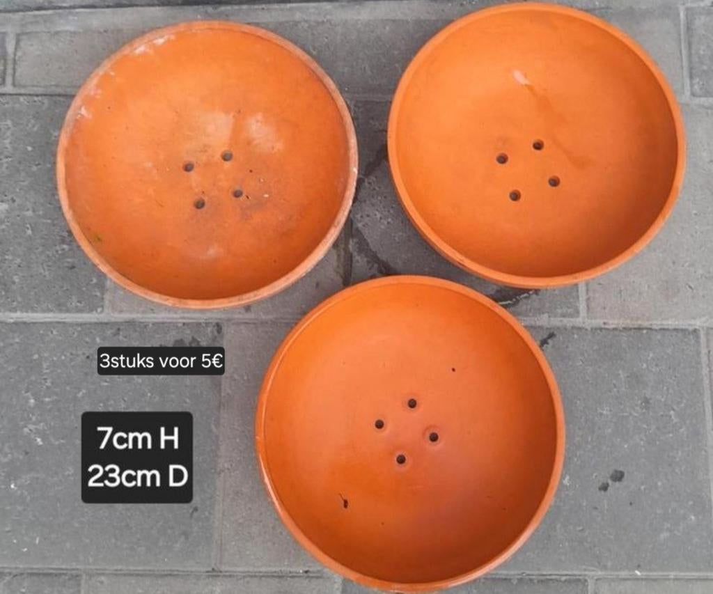 Duivenschalen 3stuks voor 5€, Dieren en Toebehoren, Ophalen