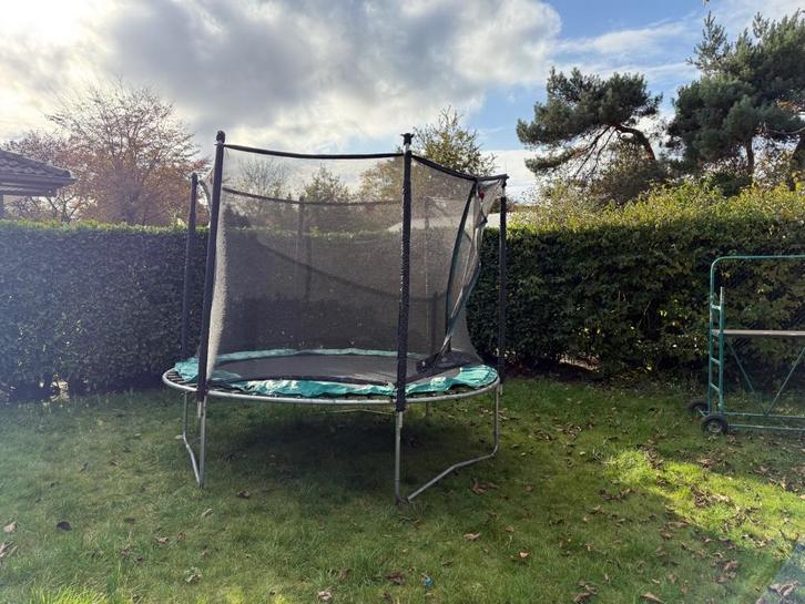 Trampoline, Kinderen en Baby's, Speelgoed | Buiten | Trampolines, Gebruikt, Ophalen