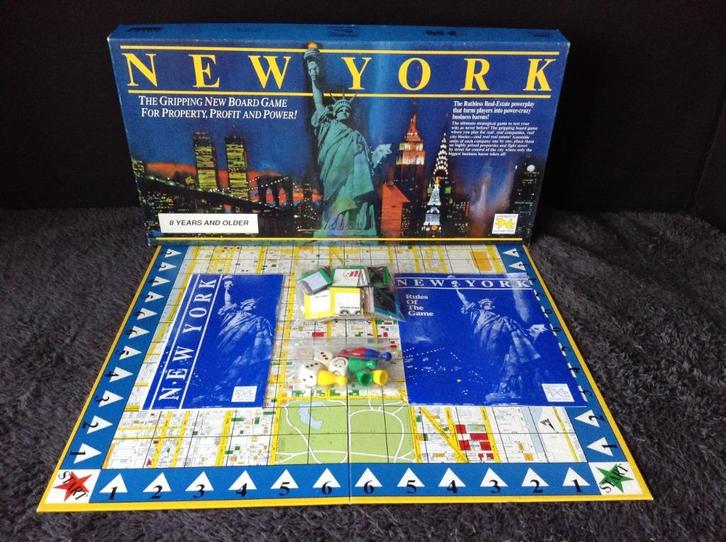 STOPZETTING VERZAMELING New York Engelse versie, Hobby en Vrije tijd, Gezelschapsspellen | Bordspellen, Gebruikt, Ophalen of Verzenden