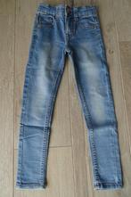 Lichtblauwe jeans Hema skinny fit maat 116, Kinderen en Baby's, Broek, Gebruikt, Meisje, Ophalen of Verzenden