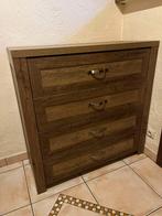 mooie commode hal kast 100 x 100 x 43 ongeveer met 4 schuive, Huis en Inrichting, Ophalen, Gebruikt