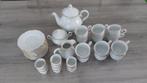 Koffieservies Porselein - 37 delig, Huis en Inrichting, Keuken | Servies, Ophalen of Verzenden, Zo goed als nieuw, Porselein, Kop(pen) en/of Schotel(s)