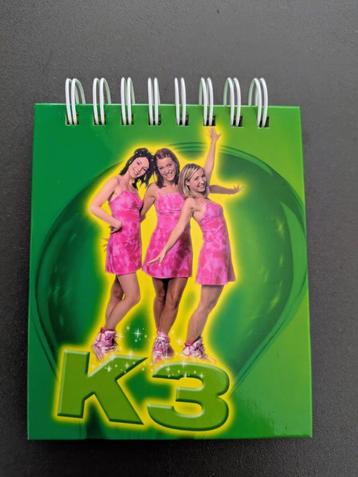 K3 notaboekje beschikbaar voor biedingen