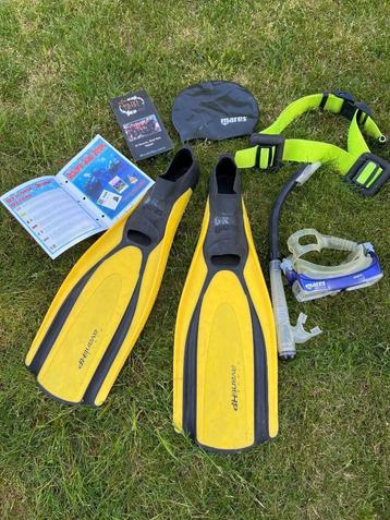DUIKMATERIAAL, Watersport en Boten, Duiken, Ophalen, Gebruikt, Zwem- of Duikvliezen