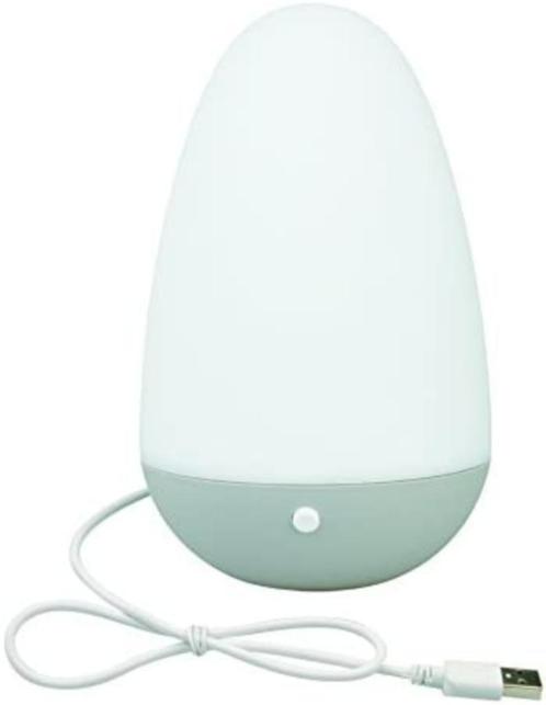 ovale LED tafellamp OvO RGB - Kleurwissel, Huis en Inrichting, Lampen | Tafellampen, Zo goed als nieuw, Minder dan 50 cm, Kunststof