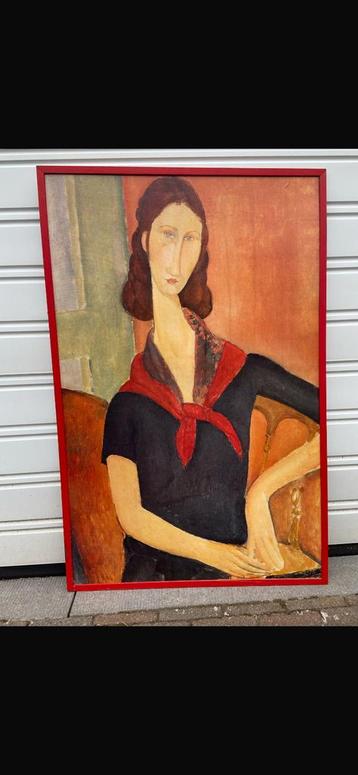 Belle reproduction MODIGLIANI., Enlèvement