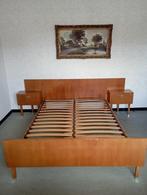 vintage slaapkamer, Huis en Inrichting, Slaapkamer | Complete slaapkamers, Ophalen, Gebruikt, Tweepersoons, Vintage lichte teint