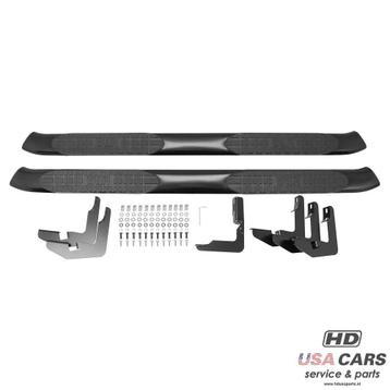 PRO TRAXX 5 OVAL NERF BARS BLACK Sidebars RVS en Black beschikbaar voor biedingen