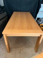 Mooie houten eettafel (190cm), Huis en Inrichting, Ophalen, 200 cm of meer, 50 tot 100 cm, Zo goed als nieuw