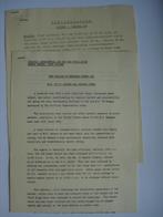 MG TF Midget confidential press info 1953, Gelezen, Overige merken, Verzenden