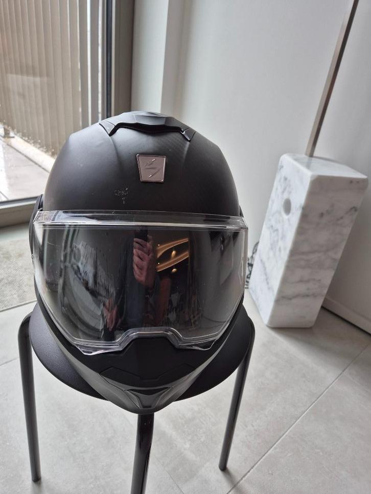 carbon systeemhelm, Motoren, Kleding | Motorhelmen, Dames, Heren, Systeemhelm, L, Overige merken, Nieuw zonder kaartje, Ophalen