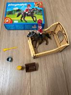 Playmobil 5112 ruiter met Arabier inclusief paardenbox, Ophalen of Verzenden