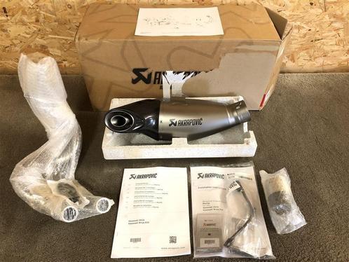 Akrapovic uitlaat Kawasaki Z650 Ninja 650 17-20 nieuw + kat, Motoren, Onderdelen | Kawasaki, Nieuw, Ophalen of Verzenden