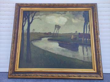 huile sur toile signe a l mertens beschikbaar voor biedingen
