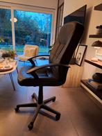 Zwarte bureaustoel, Huis en Inrichting, Bureaustoelen, Ophalen, Zo goed als nieuw, Bureaustoel