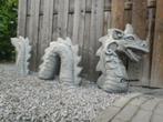 Draak 60cm hoog, Tuin en Terras, Tuinbeelden, Ophalen, Nieuw, Beton, Dierenbeeld