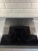 Inductievuur Siemens, Ophalen, 4 kookzones, Zo goed als nieuw, Inbouw