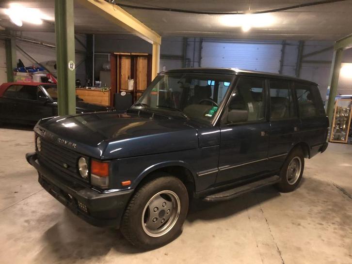 RR 3.9 Voque V8 LPG in absolute Topstaat!  inr.mog! G.V.V., Auto's, Land Rover, Particulier, 4x4, Airconditioning, Alarm, Boordcomputer