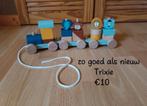 Houten trein, Kinderen en Baby's, Speelgoed | Houten speelgoed, Ophalen of Verzenden, Zo goed als nieuw
