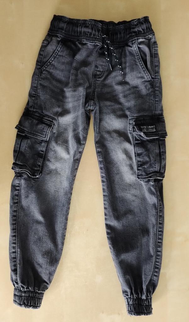 Zwarte jeansbroek Chapter One, maat 134, Kinderen en Baby's, Kinderkleding | Maat 134, Zo goed als nieuw, Jongen, Broek, Verzenden