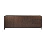 Dressoir 225 cm 3 x la en 3 x deur Kwaliteit Acacia hout, Dressoir 225 cm 3 x la en 3 x deur Kwaliteit Acacia hout, Verzenden