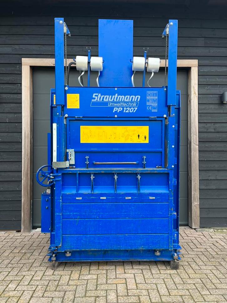 Strautmann PP1207 | Papierpers | Balenpers | 60 ton, Zakelijke goederen, Kantoor en Winkelinrichting | Magazijn, Stelling en Opslag