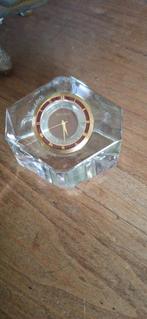 Vintage kristallen tafelklok Villeroy & Bosch, Ophalen of Verzenden