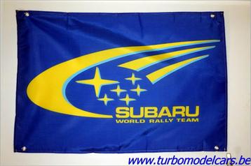 Vlag Subaru logo 60 X 90cm polyester banner