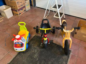 Fietsjes (peuter-kleuter) PAKKET beschikbaar voor biedingen
