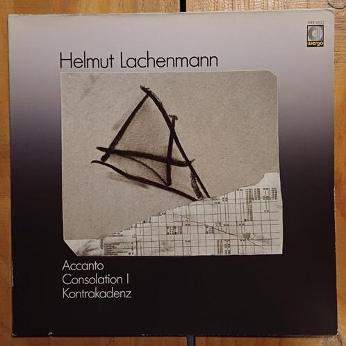 LP: Helmut Lachenmann: Accanto / Consolation I / Kontrakaden, CD & DVD, Vinyles | Classique, Utilisé, Du modernisme à nos jours