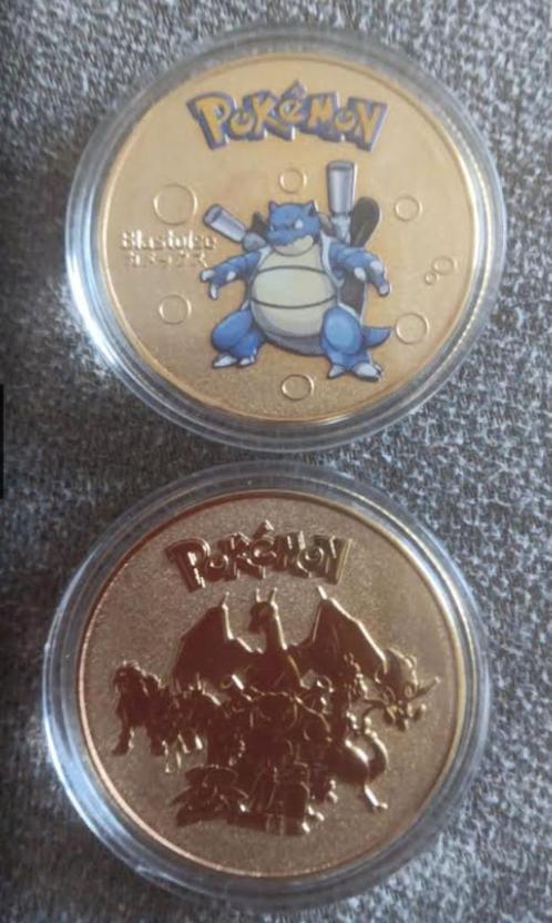Pièce dorée Blastoise/Tortank Pokemon, Hobby en Vrije tijd, Verzamelkaartspellen | Pokémon, Nieuw, Overige typen, Ophalen of Verzenden