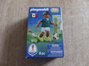 Playmobil Nationale voetbalspeler Mexico - 9515     NIEUW disponible aux enchères