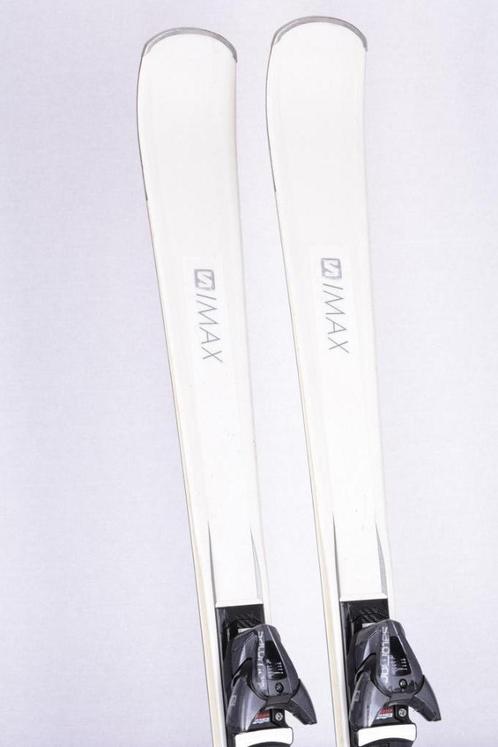 Skis 155 cm pour femmes SALOMON S/MAX W 8 Ti, blancs, Sports & Fitness, Ski & Ski de fond, Envoi