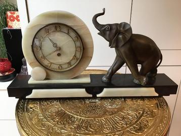 Art deco schouwpendule, Enlèvement