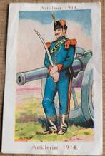 Oud prentje: Artillerist 1914, Collections, Photos & Gravures, Autres sujets/thèmes, Utilisé, Enlèvement ou Envoi, Gravure