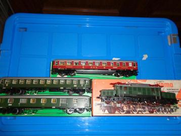 Kit de train Marklin Hamo DC DB, Analogique, Comme neuf, Courant continu, Set de Trains