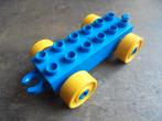 Lego Duplo Car Base 2x6 with Open Hitch End (zie foto's) 19, Ophalen of Verzenden, Gebruikt, Losse stenen, Duplo