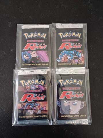 Team Rocket Art Set Booster Pokemon !