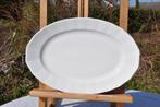 plat de service en porcelaine blanche, Antiquités & Art, Enlèvement ou Envoi