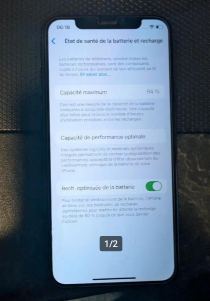 Iphone 11 pro vert - 256 go, Telecommunicatie, Mobiele telefoons | Apple iPhone, Zo goed als nieuw, 256 GB, Zonder abonnement
