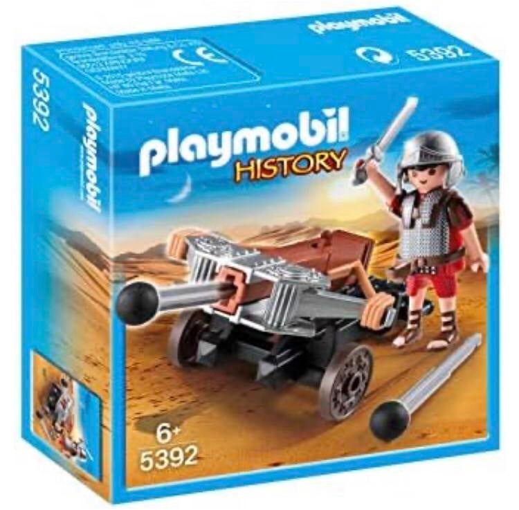 Playmobil 5392 Romeinse legionair met katapult, Kinderen en Baby's, Speelgoed | Playmobil, Ophalen, Zo goed als nieuw