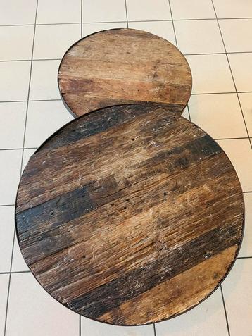 2 delige ronde salontafel beschikbaar voor biedingen