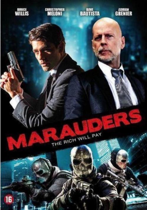 Marauders (2016) Dvd Bruce Willis, Dave Bautista, Cd's en Dvd's, Dvd's | Actie, Gebruikt, Actie, Vanaf 16 jaar, Ophalen of Verzenden
