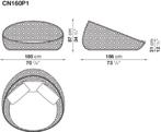 GEZOCHT: B&B Italia Outdoor Canasta sofa ligbed, Ophalen, Gebruikt
